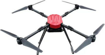 UAV 4-Axis 4-Rotor FOC Drive 3090 Folding Propeller Tethered Drone dengan gulungan selang otomatis yang dapat ditarik