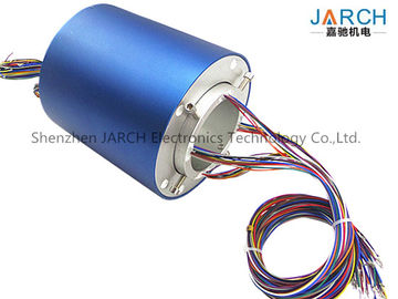 JARCH Slip Ring Melalui Bore Define Slip Ring 80mm 500RPM Kecepatan untuk Routing Hydraulic atau Pneumatic Lines