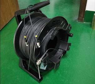 Fiber Optic Retractable Electric Cable Reel Heavy Duty Single Mode Dengan Konektor ODC
