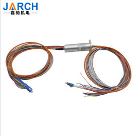 1 Channel Fiber Optic Rotary Joint Kapsul Electro Optical Slip Ring Untuk Robot Terminal Optik