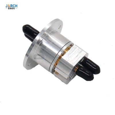 3000RPM Aluminium 5A RF Rotary Joint 2 Channel 4GHz M5 Screw