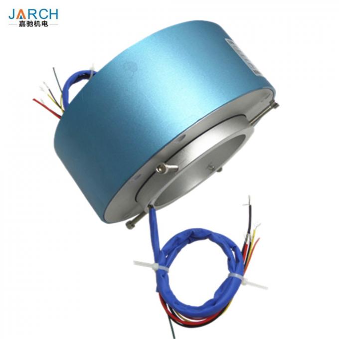 Air Kecepatan Tinggi Rotary Union / Rotary Listrik Connector Pneumatic slip ring Untuk Packaging Machine