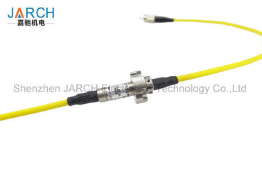 6.8mm Micro Fiber Optic Rotary Joint Multimode 1 Channel Dengan Transmisi Sinyal Cahaya