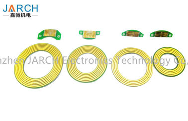 Pancake PCB Melalui Lubang Slip Ring Majelis 3 Sirkuit Transfer Daya Untuk LED