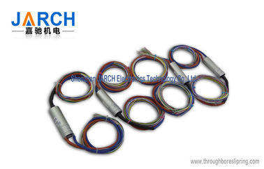 25mm FCC Signal High Speed ​​Slip Ring Aluminium Alloy 5000rpm, 2-36 sirkuit 2A