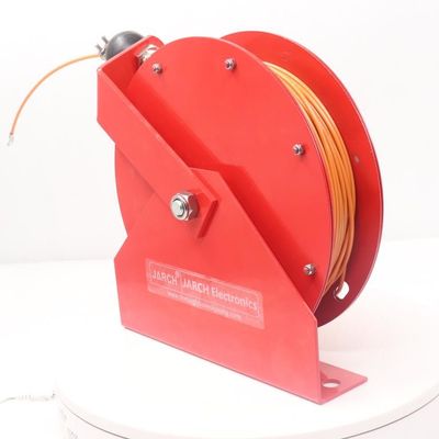Red 2mm Static Discharge Grounding Reel Explosion Proof Untuk Atmosfer Berbahaya