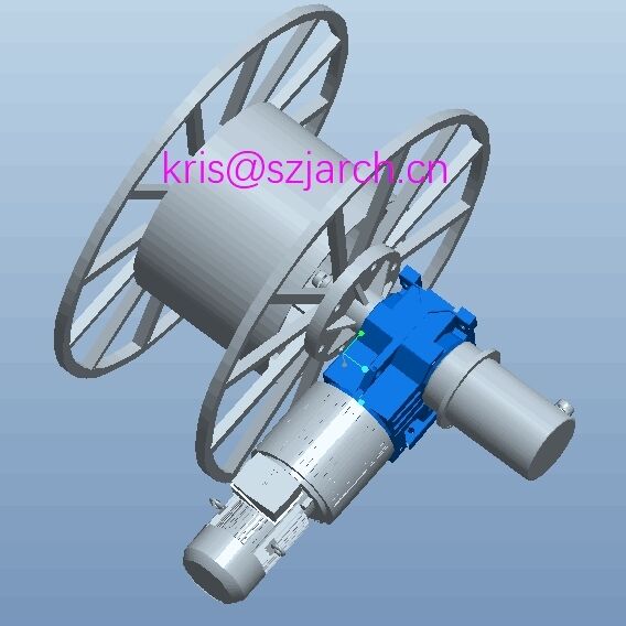 Gulungan Kabel Derek Tugas Berat yang Menyediakan Kemampuan Penggulungan dan Penguraian Kabel yang Stabil Ideal untuk Sistem Derek Overhead